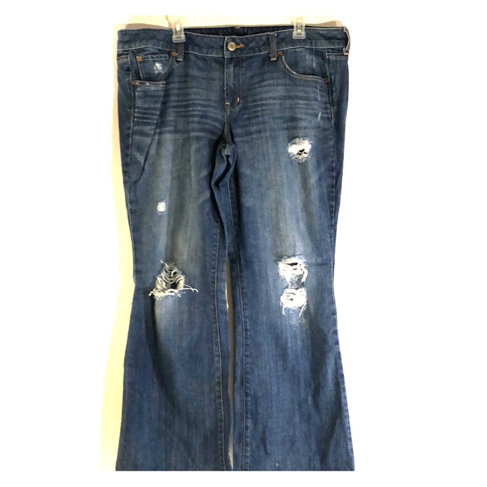 American eagle flare leg/favorite boyfriend style